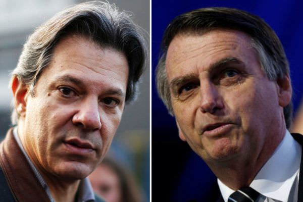 Datafolha: Bolsonaro tem 58% dos votos válidos; Haddad, 42%