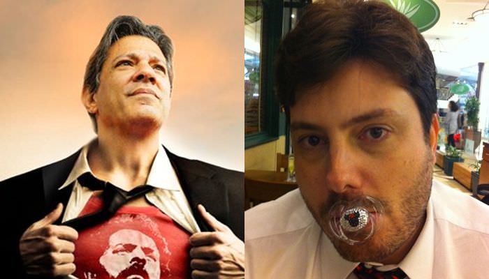 Haddad fala sobre críticas e Gentili rebate: 'Não aguenta nem corrente de véia no WhatsApp'