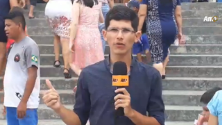Homem com faca é preso em maior colégio eleitoral na zona Norte