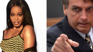 Azealia Banks ensina fãs a fazerem 'macumba' contra Bolsonaro