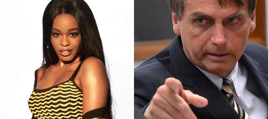 Azealia Banks ensina fãs a fazerem 'macumba' contra Bolsonaro