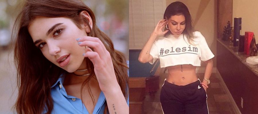 Dua Lipa expulsa brasileira com camiseta pró-Bolsonaro de show