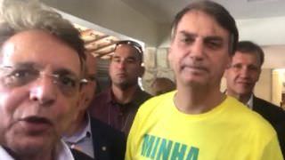Em vídeo, Bolsonaro diz que ‘sem dúvida alguma, Pauderney fará parte de seu governo’