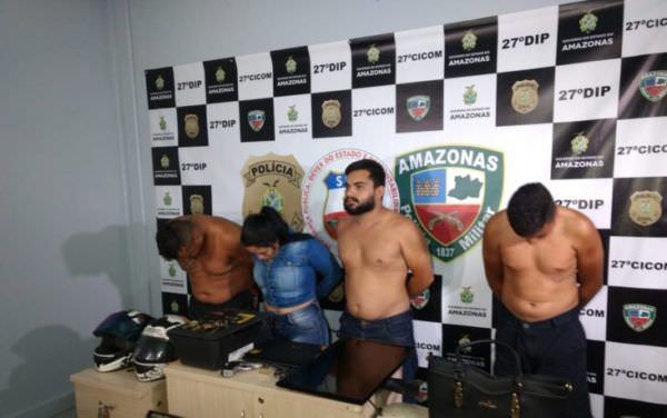 Presa quadrilha que se passava por evangélicos para roubar residências