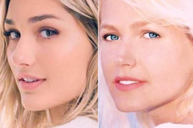 Xuxa posta foto emocionante amamentando Sasha recém-nascida