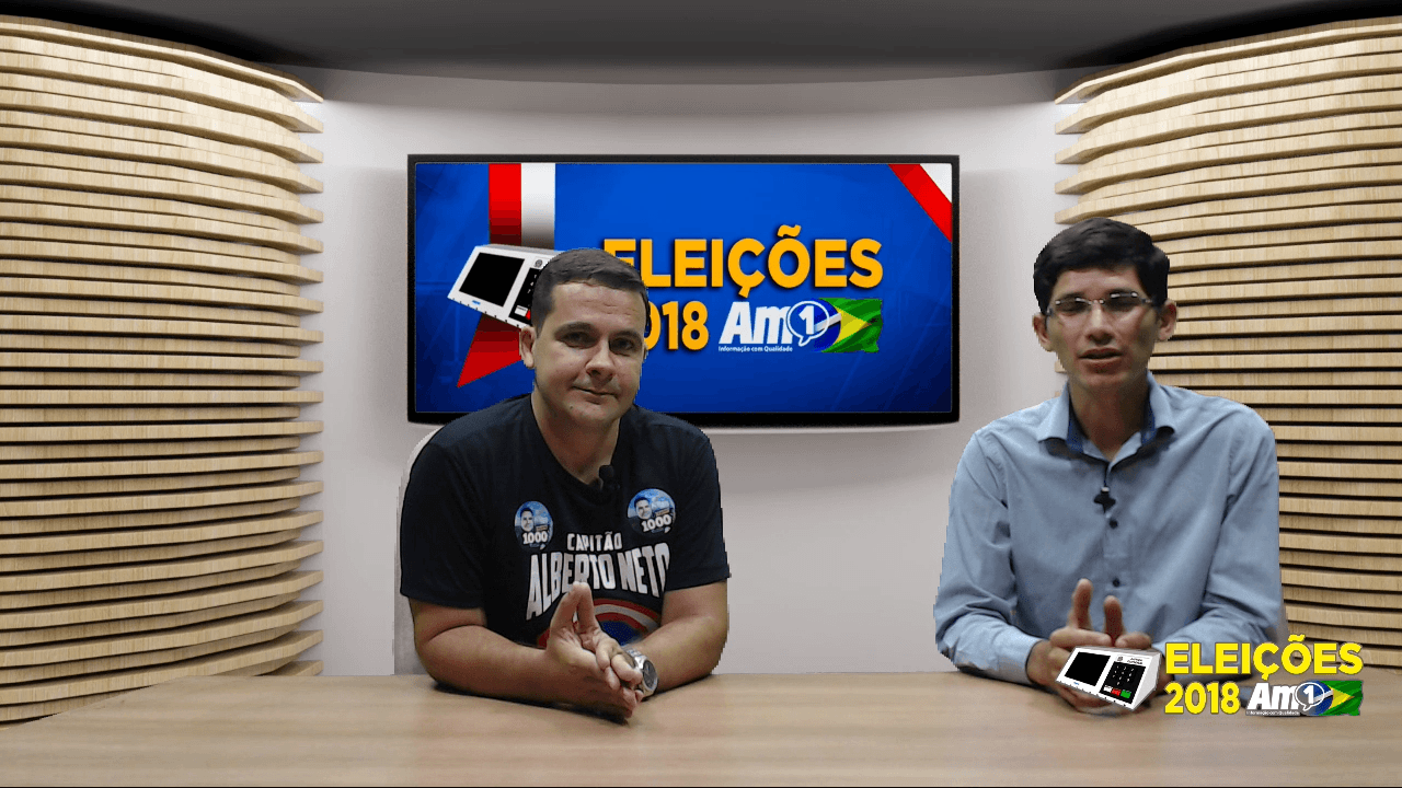 Entrevista com o candidato a deputado federal Capitão Alberto Neto PRB/AM