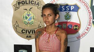 Mulher é presa três dias após assumir comando de distribuição de drogas em Manaus