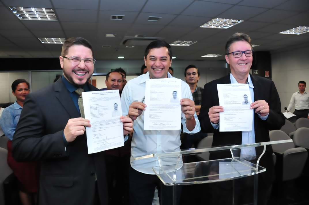Wilson Lima prestigia vice e indica nomes da DPE para secretariado