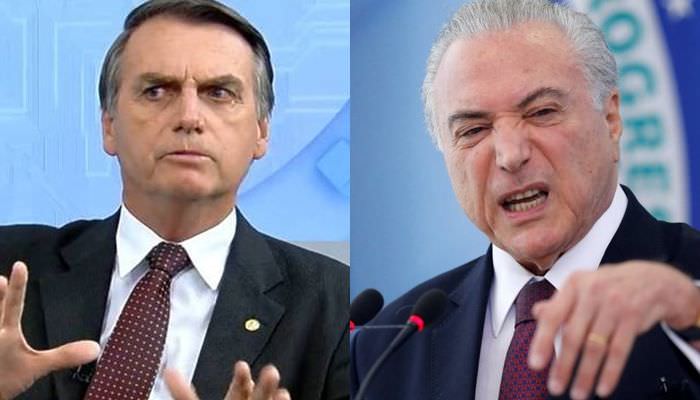 Bolsonaro diz que Temer está tratando da saída de médicos cubanos