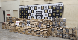 Apreensões já somam 1,2 toneladas em um mês. Foto: divulgação SSP