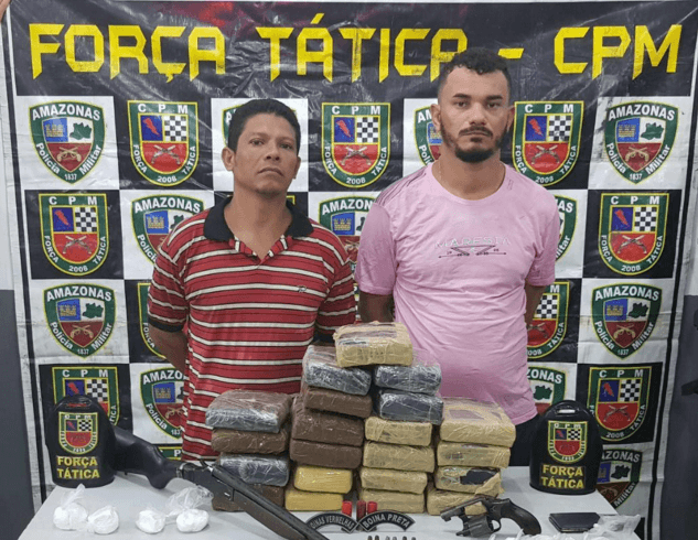 Força tática prende traficantes em Manaus