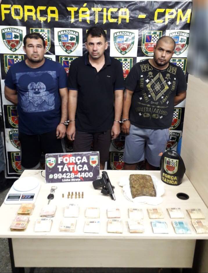 PM prende dez pessoas nas últimas 12 horas em Manaus e no Interior