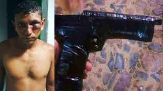 Homem é espancado após praticar assalto com arma de papelão
