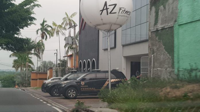 PF apreende equipamentos em academia de Manaus