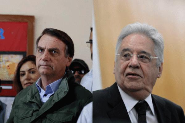 Bolsonaro e FHC trocam farpas nas redes sociais, após declaração do tucano