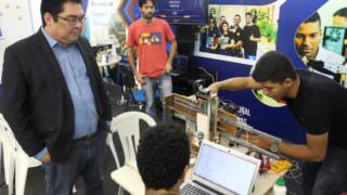 Alunos do Cetam apresentam soluções inovadoras durante Semana de Ciência e Tecnologia