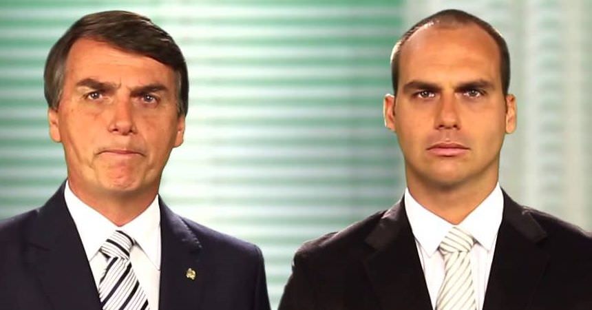 Eduardo Bolsonaro chega aos EUA e diz querer resgatar credibilidade brasileira