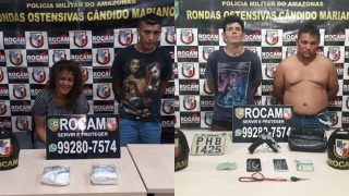 Nove pessoas são presas em Manaus por envolvimento com o tráfico