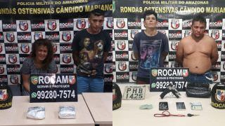 Nove pessoas são presas em Manaus por envolvimento com o tráfico