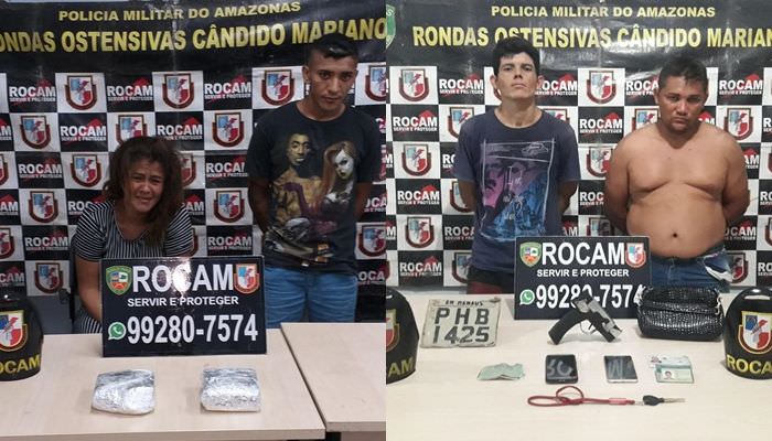 Nove pessoas são presas em Manaus por envolvimento com o tráfico