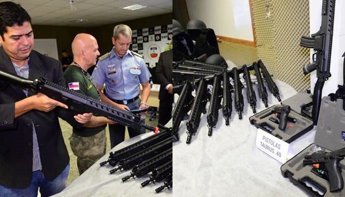 SSP-AM reforça policiais com 51 fuzis, coletes e outros equipamentos