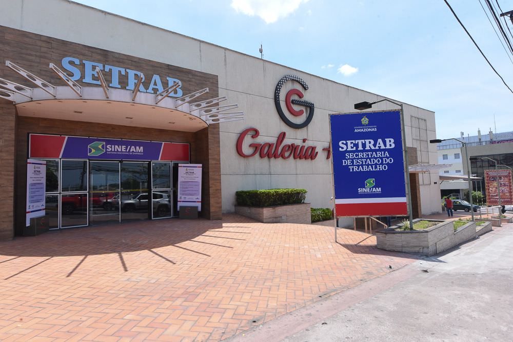 Setrab divulga 186 vagas de emprego para esta quarta-feira, em Manaus