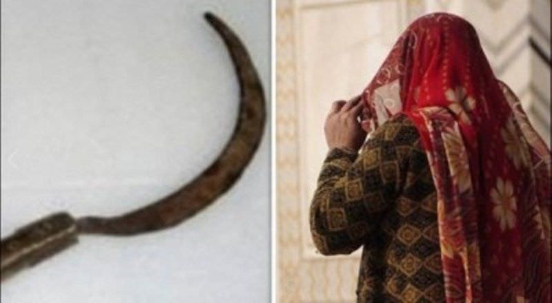 Mulher corta o pênis do namorado com foice e foge levando o órgão na mão
