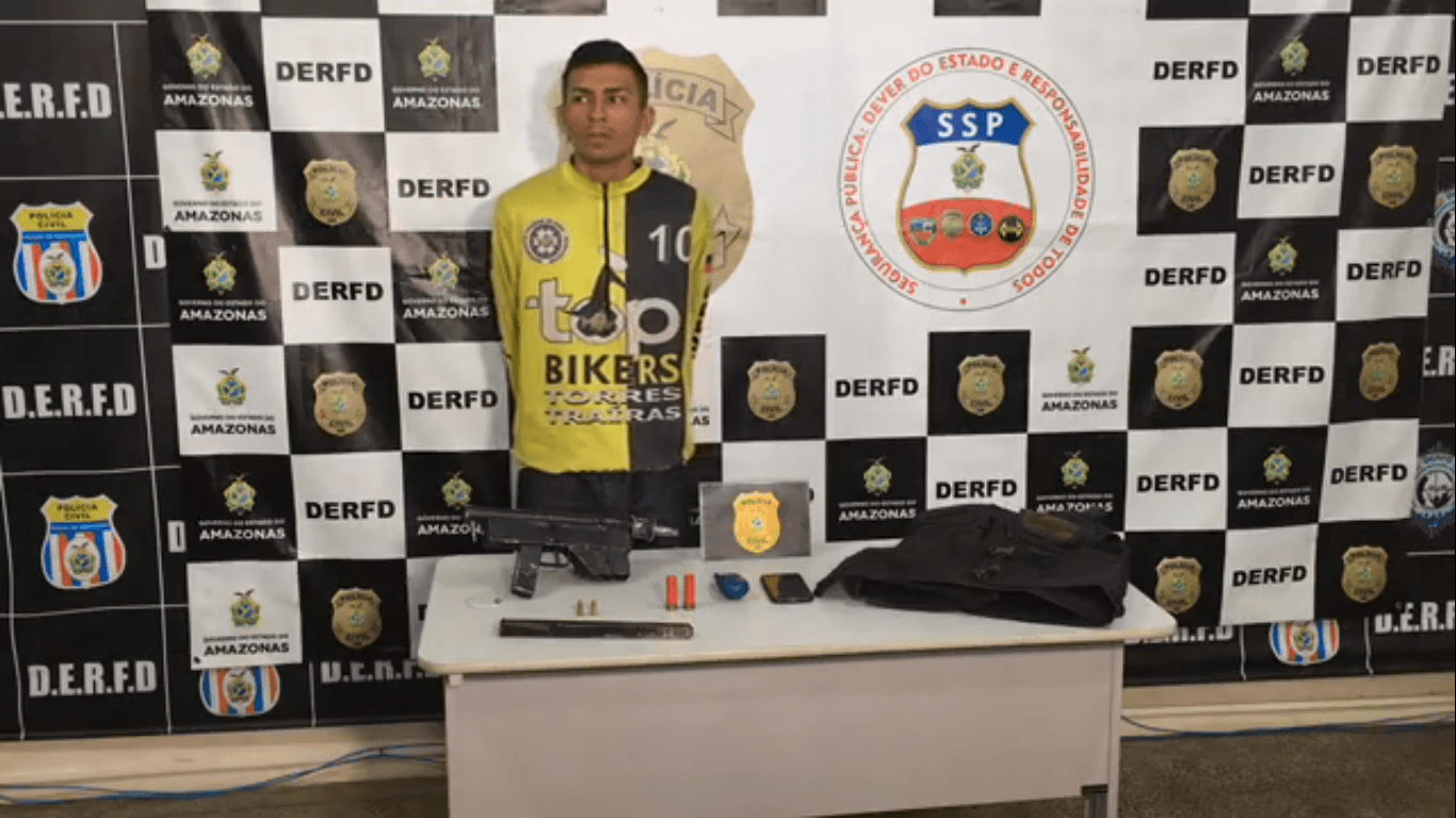 Polícia captura homem acusado de roubo em Hospital Psiquiátrico