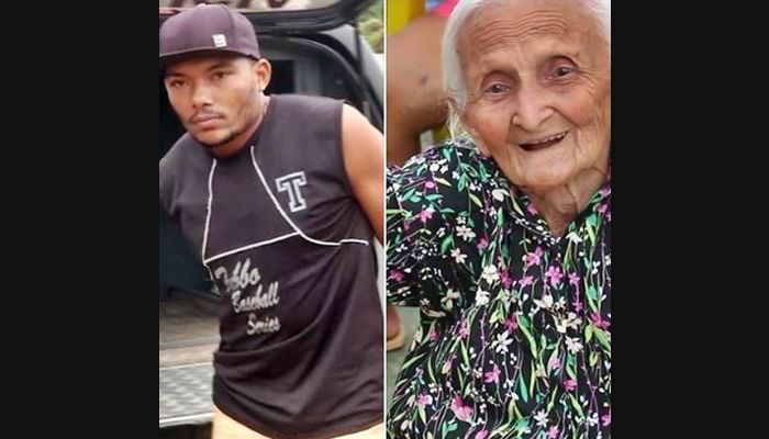 Juiz manda soltar neto que matou idosa de 106 anos a pauladas por não ser perigoso