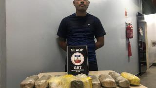PC prende homem com 7 Kg de maconha na Cidade Nova