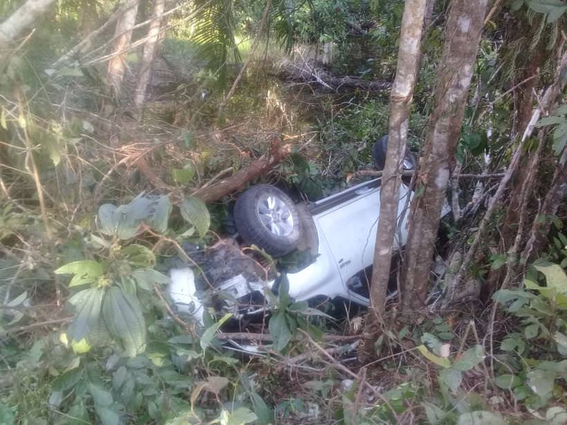 Motorista morre ao dormir no volante e provocar acidente na BR-174