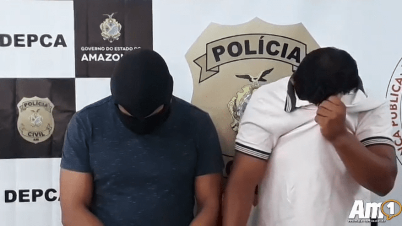 Policia prende dois homens suspeitos por estupro e carcere privado de duas menores