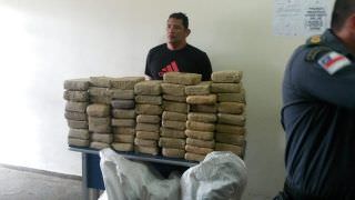 Filho de vereador de Tefé é preso com mais de 60 Kg de drogas