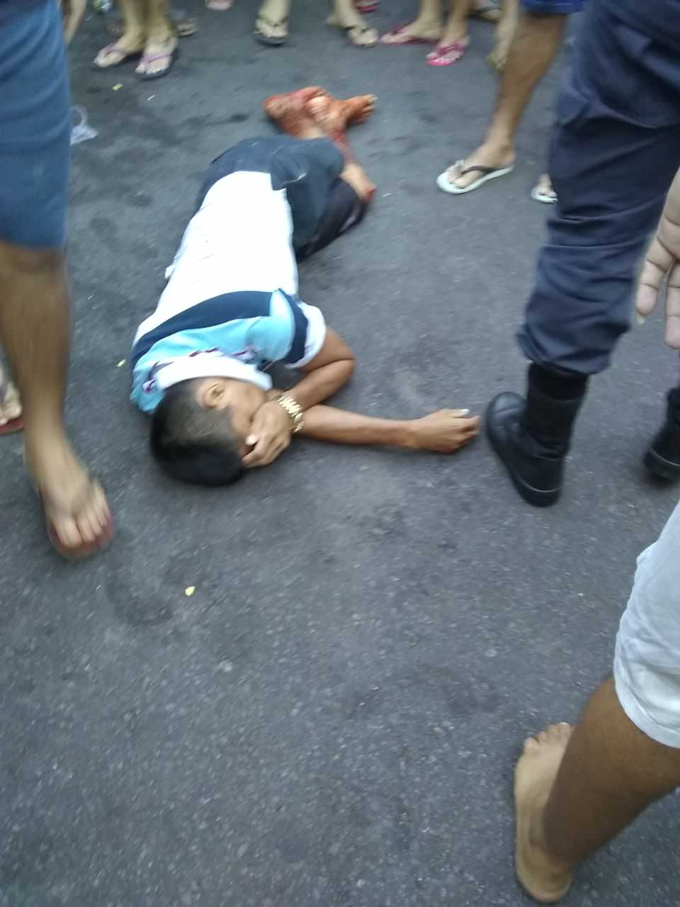 Tiroteio em tentativa de execução deixa três feridos no bairro Vila da Prata