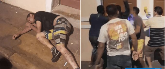 Bandido sofre tentativa de linchamento após assalto; veja vídeo