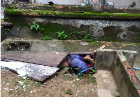 Corpo é encontrado em prédio abandonado de hospital em Manaus