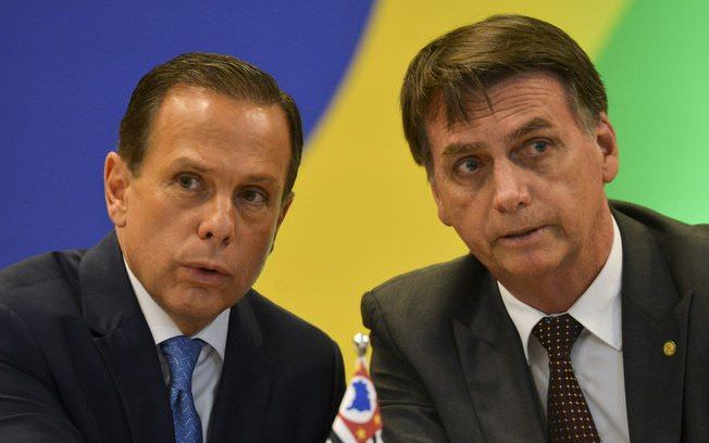 Bolsonaro e ministro apresentam Doria como possível presidente do Brasil no futuro