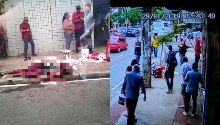 Vídeo mostra momento em que haitiano é morto por policial; assista