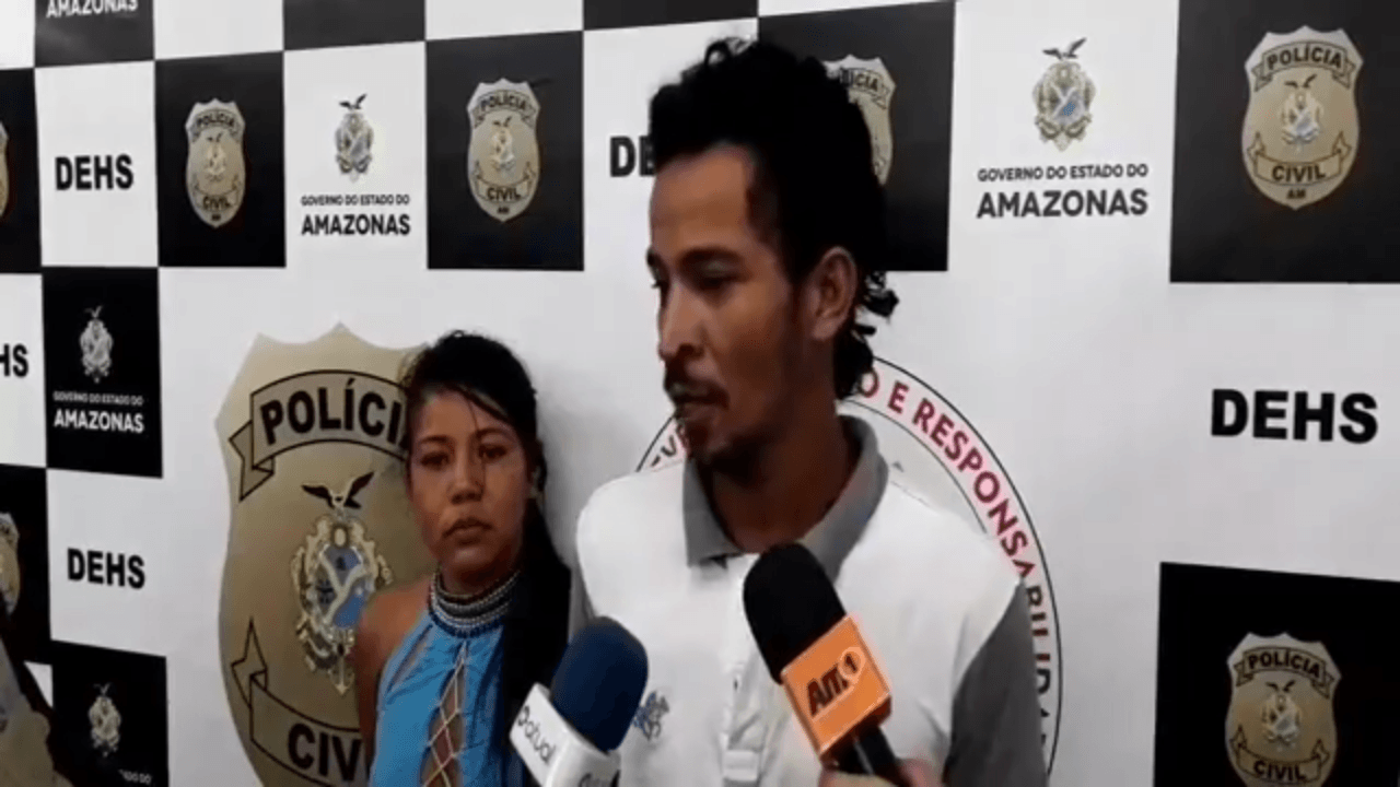 Polícia prende casal procurado por envolvimento em homicídio