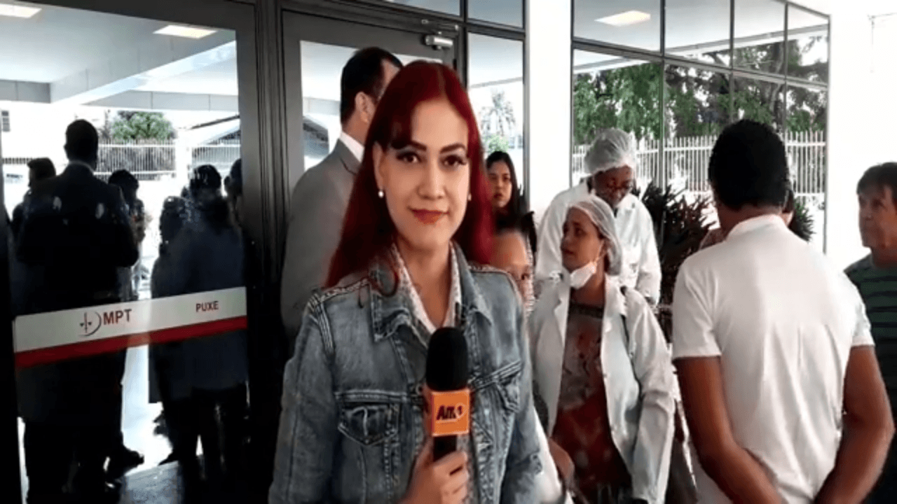 Servidores Públicos fazem protesto em frente ao Ministério do Trabalho