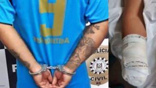Traficante é preso após decepar mão de jovem que trocava mensagens com sua mulher