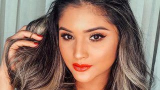 Ex de Safadão, Mileide Mihaile posa na cama e sensualiza com lingerie transparente