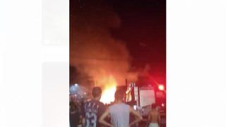Vídeo mostra desespero de moradores em incêndio no bairro Educandos