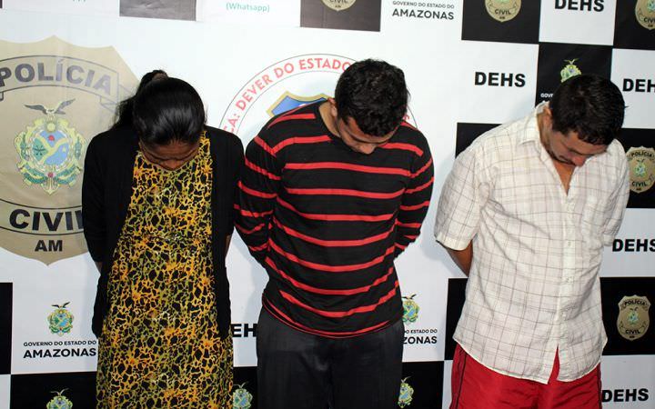 Três pessoas da mesma família são presas por matar jovem em Manaus