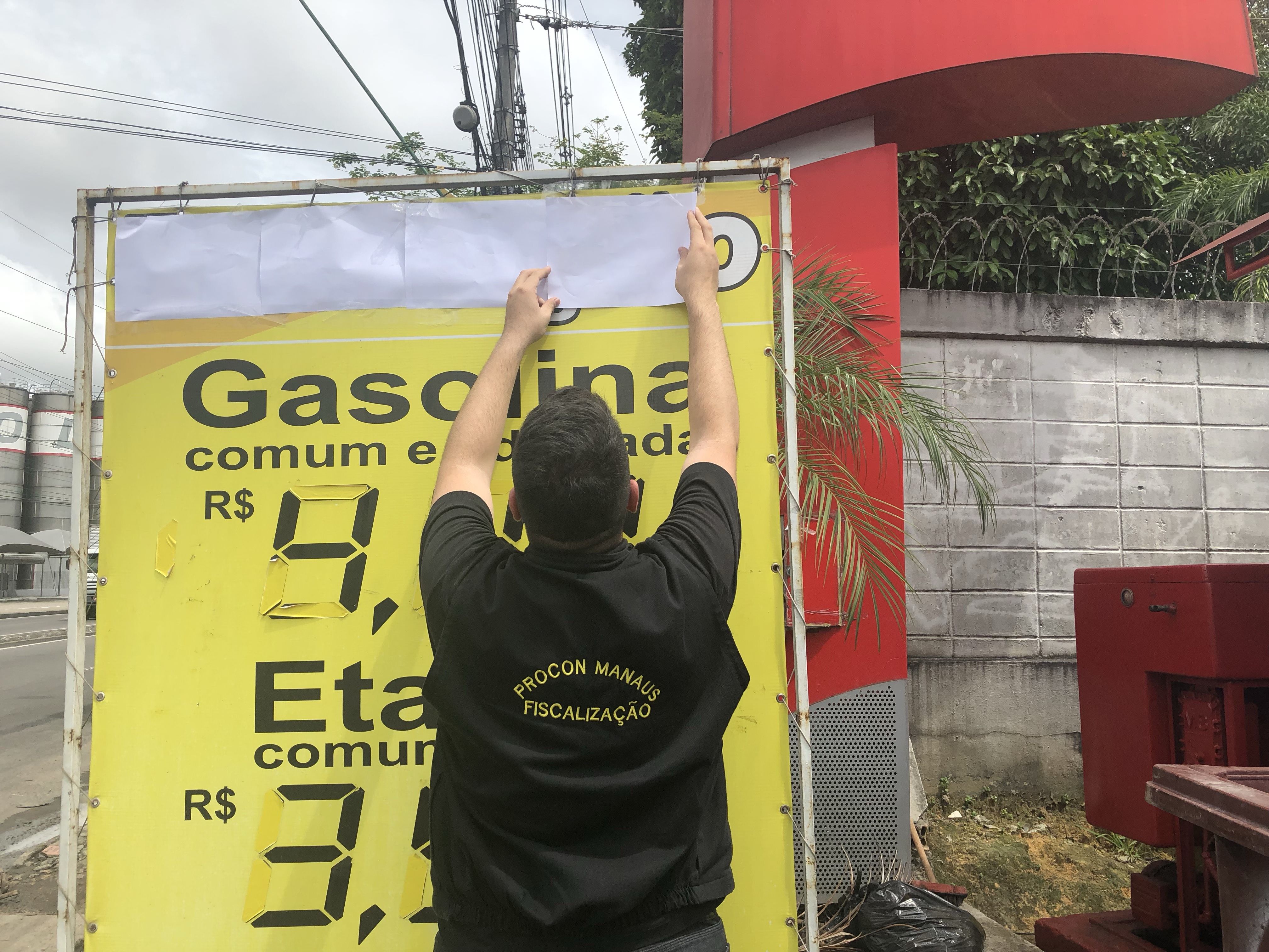 Procon Manaus autua 17 postos após aumento no preço da gasolina