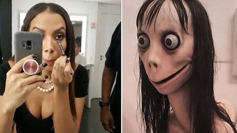 Anitta é comparada com a boneca Momo nas redes sociais