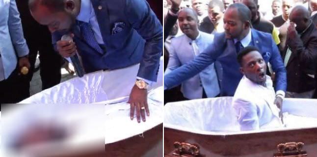 Pastor é processado após ‘ressuscitar’ fiel do caixão; veja vídeo