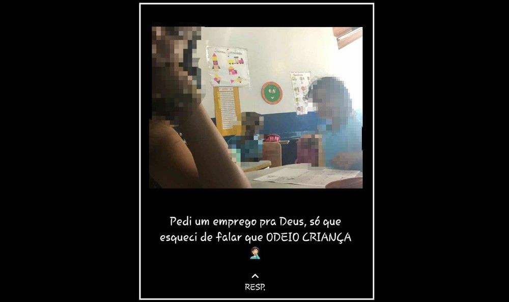 Estagiária é demitida de escola pública após postar que odeia crianças em rede social