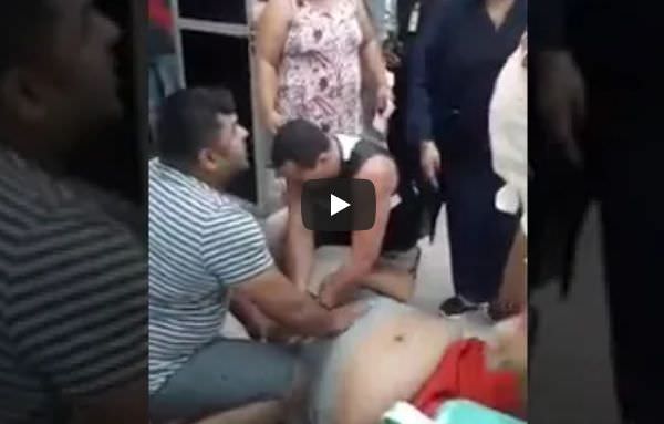 Sem atendimento, família tenta salvar homem no HPS João Lúcio; Veja