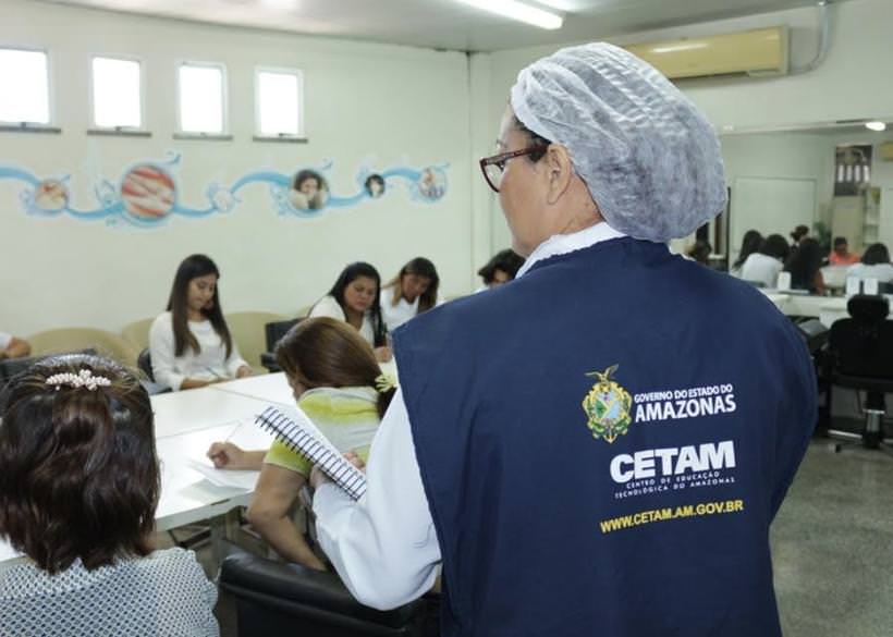 Inscrições para 5,7 mil vagas em cursos do Cetam iniciam nesta quinta